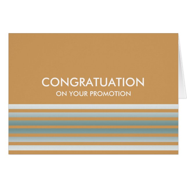 Grüne Streifen Herzlichen Glückwunsch (Vorderseite (Horizontal))