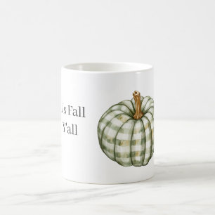 Grüne Streifen-Kürbis   Kaffeetasse