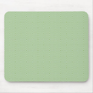 Grüne Streifen-Kürbismuster Mousepad