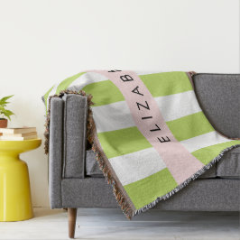 Grüne Streifen, Linien, Streifen, Ihr Name Decke