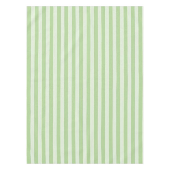 Grüne Streifen Tischdecke (Vorderseite)