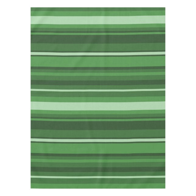 Grüne Streifen Tischdecke (Vorderseite)