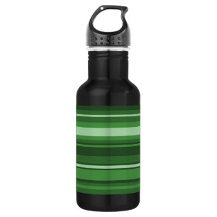 Grüne Streifen Trinkflasche