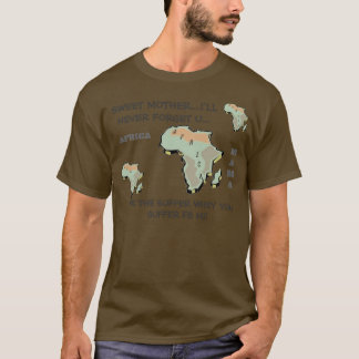 GRÜNE SÜSSE MUTTER-LANGES HÜLSEN-T-SHIRT T-Shirt
