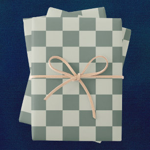 Grüne Tafel Geschenkpapier Set