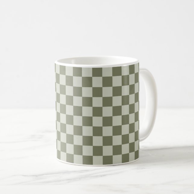 Grüne Tafel Kaffeetasse (VorderseiteRechts)