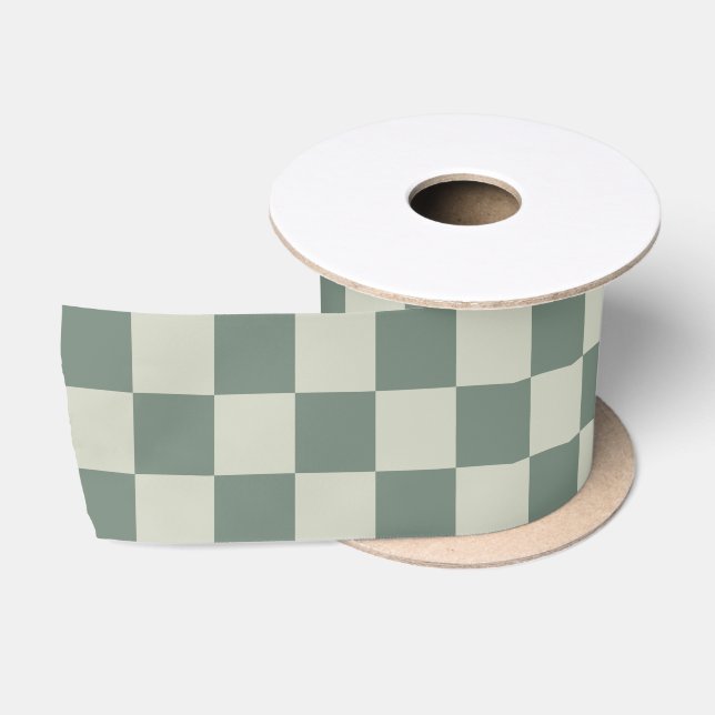 Grüne Tafel Satinband (Spule)