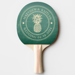 Grüne Tafelkreide Ananas Hochzeitsnamen Tischtennis Schläger