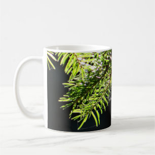 Grüne Tannenbaum Kaffeetasse