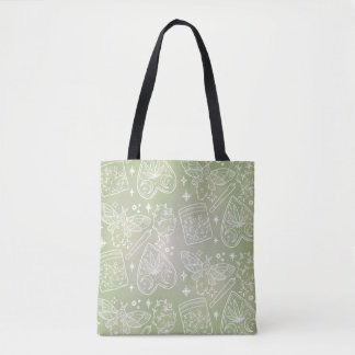 Grüne Tasche für Mystical Sage - Moth, Herbs & Mag