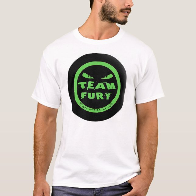 GRÜNE TEAM-WUT T-Shirt (Vorderseite)