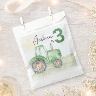 Grüne Teatr Theme Partei bevorzugen Papiertaschen. Geschenktütchen