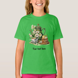 Grüne Teeköpfe T-Shirt