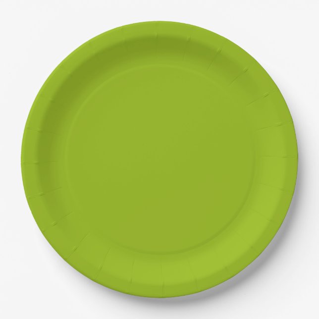 Grüne Teller für grünes Grünbuch (Vorderseite)