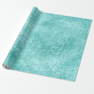 Grüne Textur der Blauen Münze Geschenkpapier