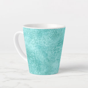 Grüne Textur der Blauen Münze Milchtasse
