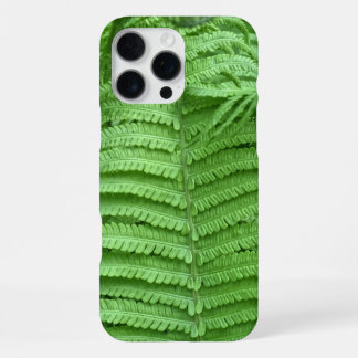 Grüne Textur Farn Pflanze iPhone 16 Pro Max Hülle