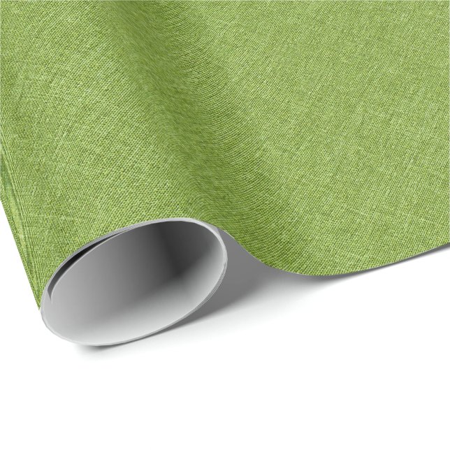 Grüne Textur Geschenkpapier (Rolleneckpunkt)
