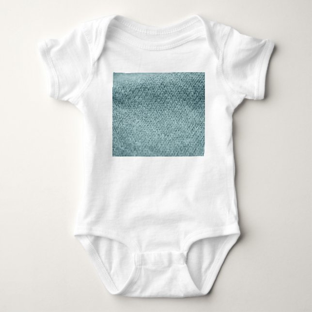 Grüne Textur: Trendy Background Baby Strampler (Vorderseite)