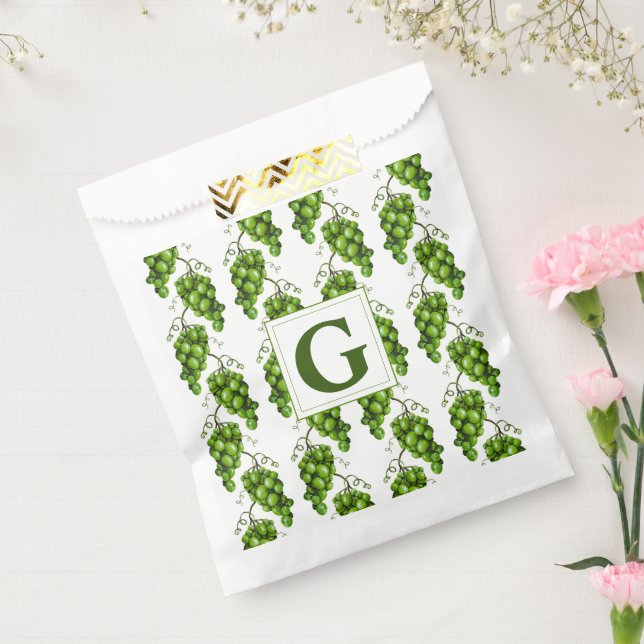 Grüne Trauben Geschenktütchen (Versiegelt)