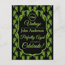 Grüne Trauben Postkarte