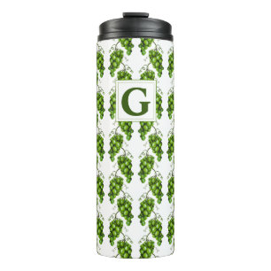 Grüne Trauben Thermosbecher