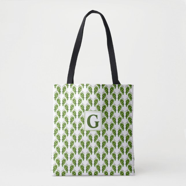 Grüne Trauben Toag Tasche (Vorderseite)