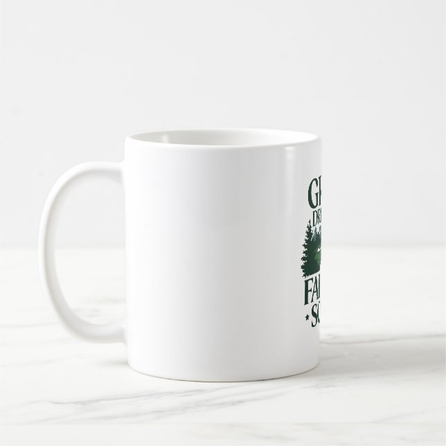 Grüne Träume, Golf Trendy Kaffeetasse (Links)