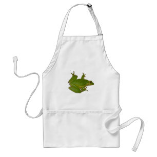 Grüne Treefrog-Schürze Schürze