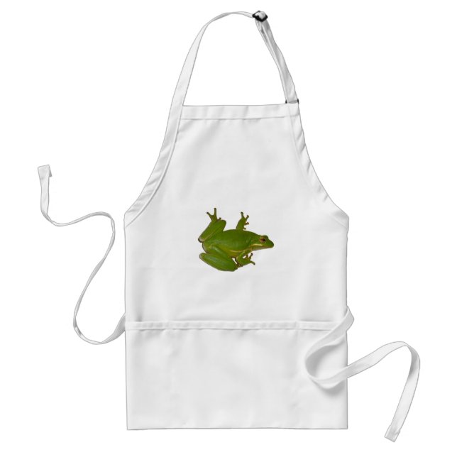 Grüne Treefrog-Schürze Schürze (Vorne)