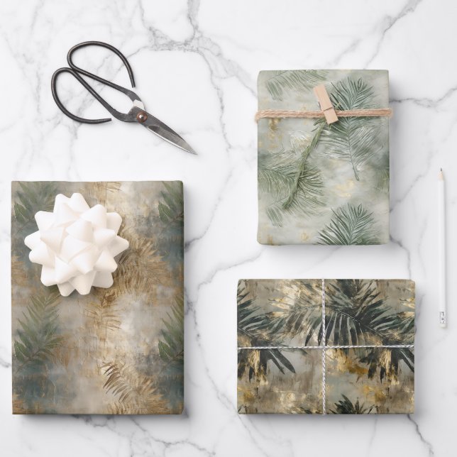 Grüne tropische Blätter (Vorderseite)