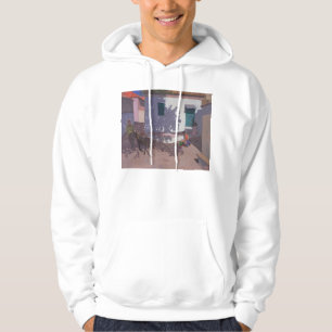 Grüne Tür und Schatten Lesbos 1996 Hoodie