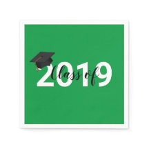 Grüne Typografie-Abschluss-Klasse 2019