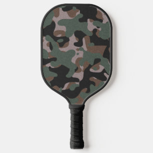 Grüne und braune Tarnung Pickleball-Schläger Pickleball Schläger