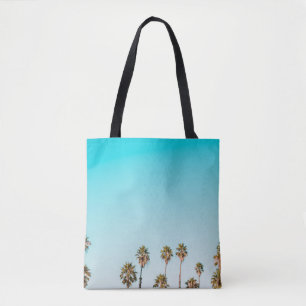 GRÜNE UND BROWNE PALMBÄUME UNTER KLAR BLUE SKY TASCHE