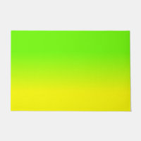 Grüne und gelbe Ombré Schatten-Neonneonfarbe