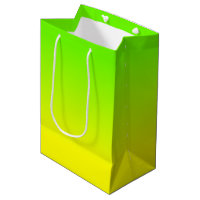 Grüne und gelbe Ombré Schatten-Neonneonfarbe