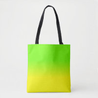 Grüne und gelbe Ombré Schatten-Neonneonfarbe