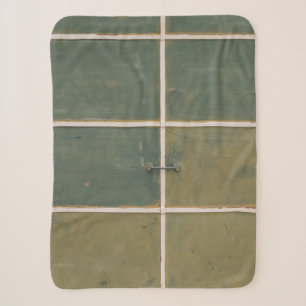 Grüne und gelbe Schublade Sherpadecke