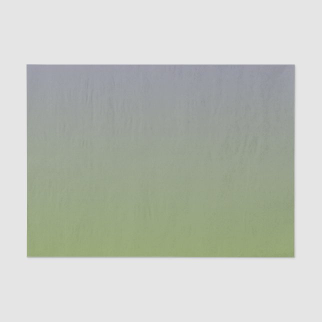 Grüne und graue Farben Seidenpapier (Vorderseite)