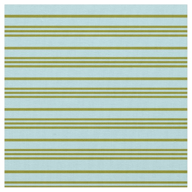 Grüne und Pulverfarbe blaue Linien Stoff (Nahaufnahme)