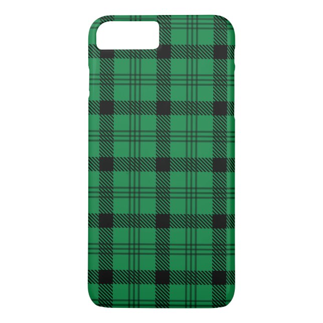 Grüne und schwarze, gemütliche Plaia Case-Mate iPhone Hülle (Rückseite)