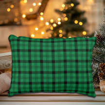 Grüne und schwarze, gemütliche Plaia