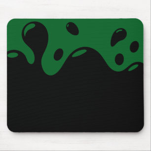 Grüne und schwarze Mauspad