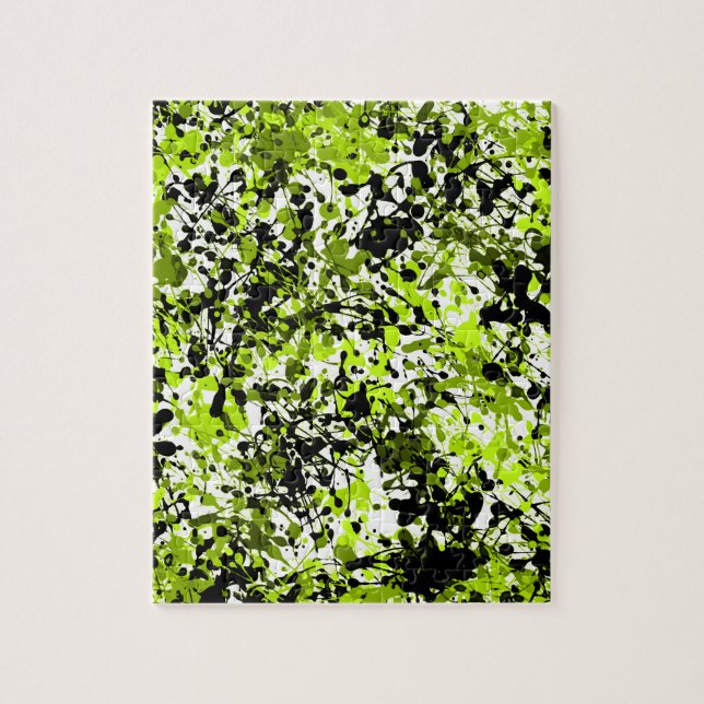 Grüne und schwarze Mikrogrün (Vertikal)