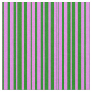 Grüne und violette Streifen Stoff