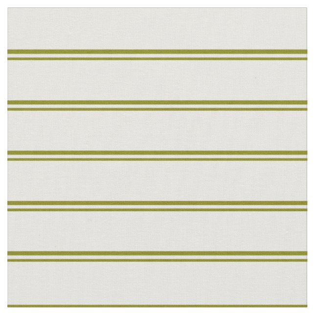 Grüne und weiße farbige Linien Stoff (Nahaufnahme)