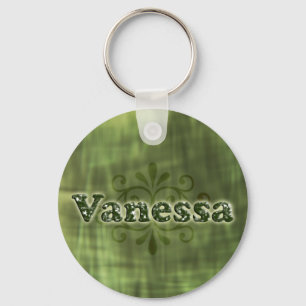 Grüne Vanessa Schlüsselanhänger