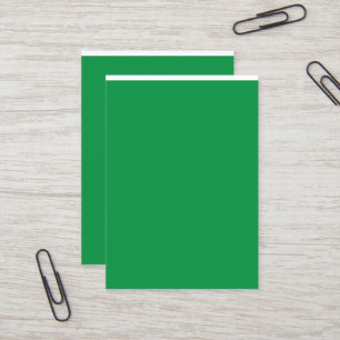 Grüne Visitenkarten   Modern Minimalistisch Profes Visitenkarte