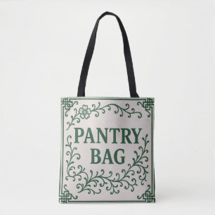 "GRÜNE VORRATSTASCHE" - CHINOISERIE-TOTEBAG  TASCHE